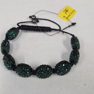 BOGO💖André François Green Shamballa Bracelet